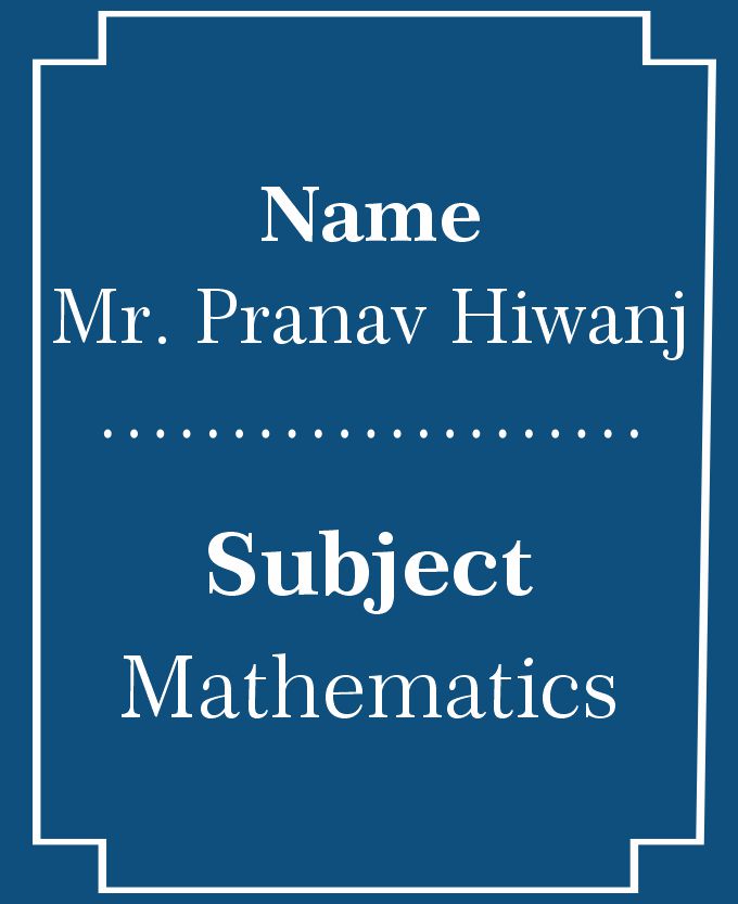 Mr. Pranav H