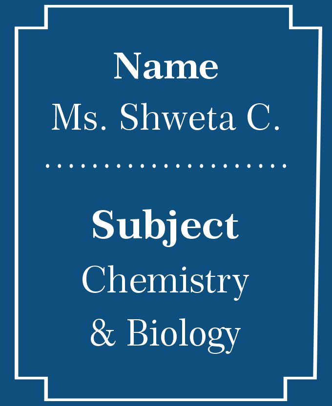 Ms. Shweta C.