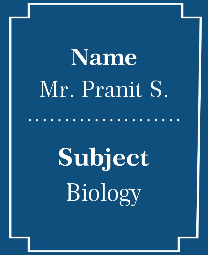 Mr. Pranit S